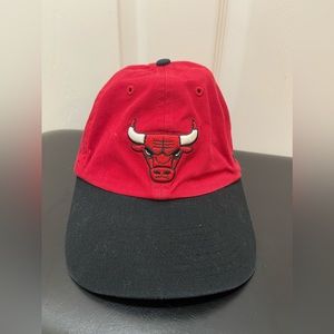 Chicago Bulls 47 Brand Adjustable Hat Baseball Cap Red
